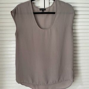Gray Shinestar blouse size L